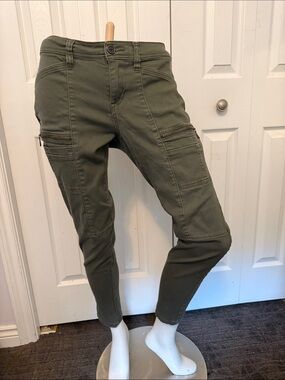 UNIONBAY Slim Cargo Skinny Pants in army green